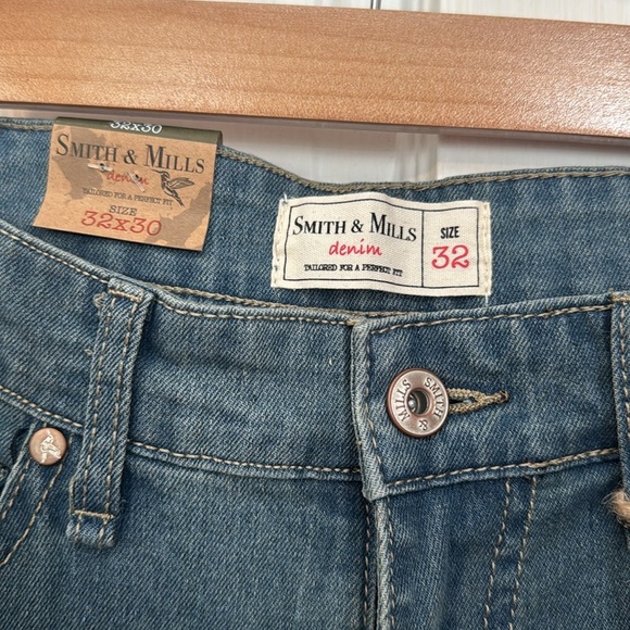 Smith & Mills NWT Men's Jeans Skinny Denim Stretch 32 x 30 - Picture 5 of 12